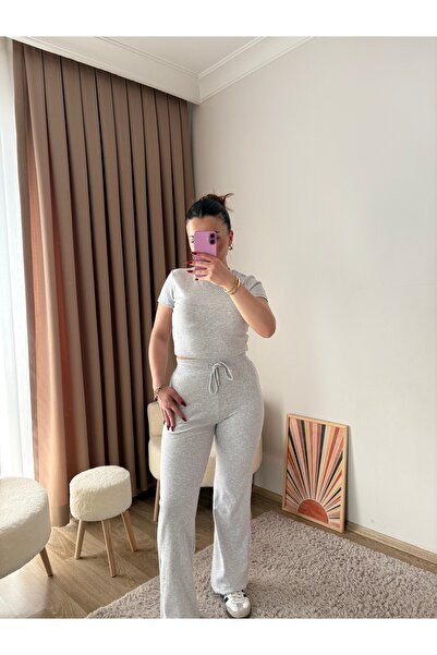 MahraWear بدلة رياضية رمادية