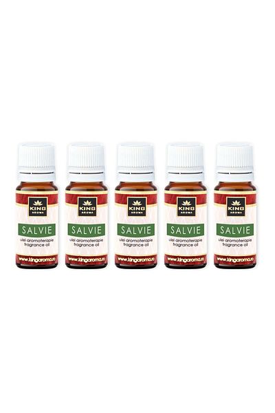 KingAroma Pack of 5 Sage aromatherapy scented oils, Kingaroma, 10 ml