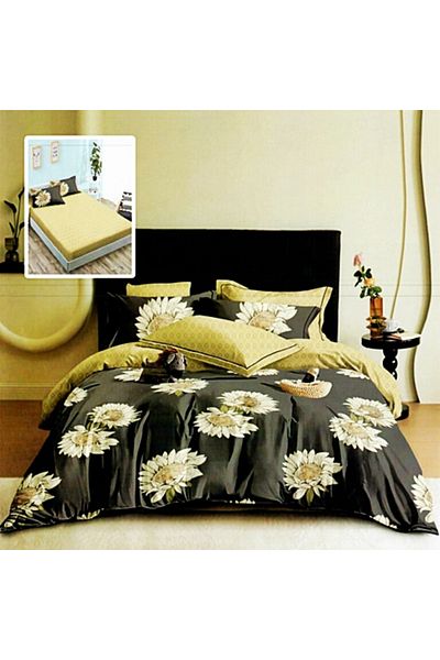PATONE Finet bed linen, fitted sheet 160x200cm, 6 pieces, double bed, Pucioasa, RAH160-195