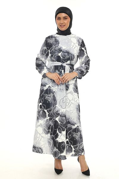 Butik Women's plus size print dress