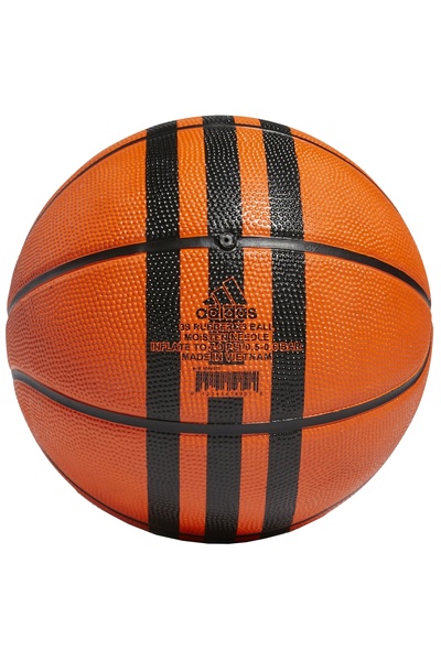 adidas Mini minge de baschet din cauciuc 3S portocalie HM4971