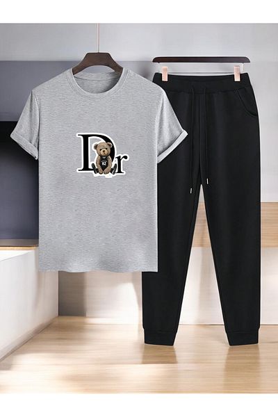 uyguntarz Unisex Dr: Σετ αθλητική φόρμα με εμπριμέ μπλουζάκι AYI Design