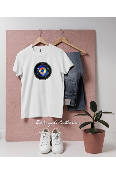 bahriyeli.jpeg oversized Μπλουζάκι Unisex με σχέδιο με ζουμ φακού κάμερας