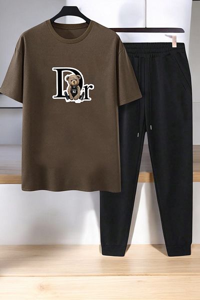 uyguntarz Unisex Dr: Σετ αθλητική φόρμα με εμπριμέ μπλουζάκι AYI Design