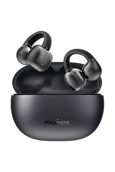 Promate OWS wireless earbuds with touch technology, up to 28 hours of playback time, 500mAh charging case