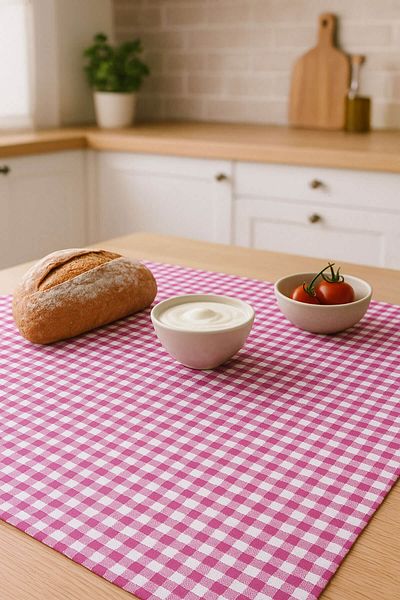 Mira Home Zefira 170X170 cm Balcony, Picnic, Kitchen Tablecloth & Floor Table Cloth