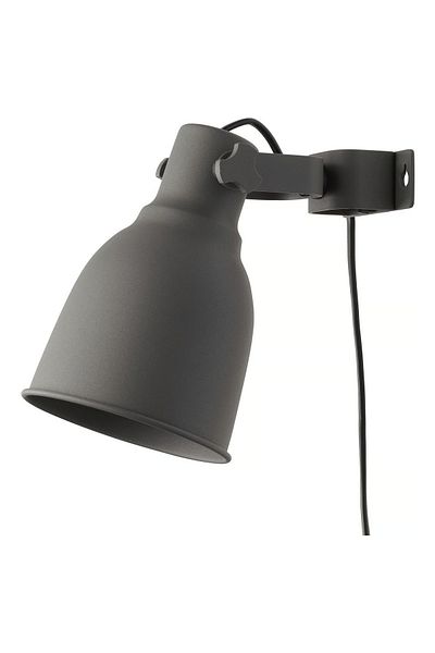 IKEA Wall/clamp spotlight, dark grey