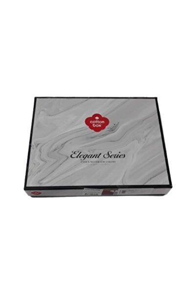 Cotton Box Lenjerie de pat premium satin de lux, Cotton Box, Stripe - Anthracit
