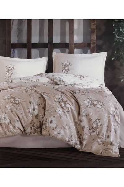 Clasy 100% Cotton Ranforce Double Duvet Cover Set
