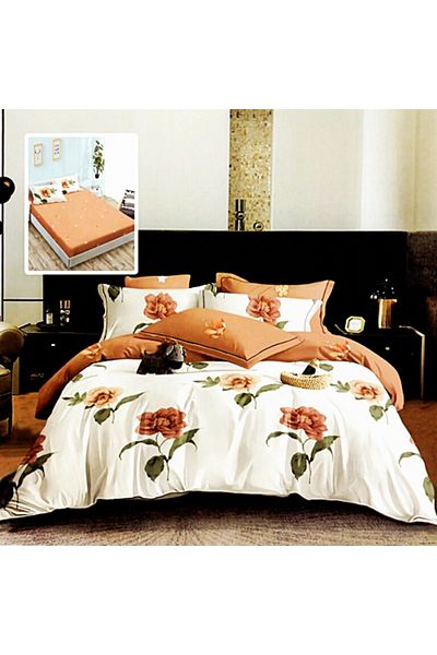 PATONE Finet bed linen, fitted sheet 160x200cm, 6 pieces, double bed, Pucioasa, RAH160-216