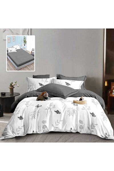 PATONE Finet bed linen, fitted sheet 180x200cm, 6 pieces, double bed, Pucioasa, RAH160-248