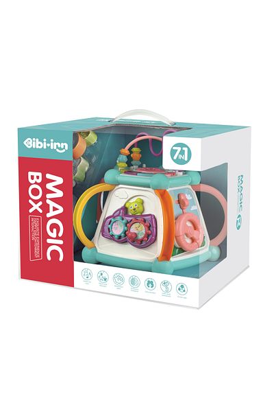 WePro Store Interactive baby toy, Magic Box, 7 in 1