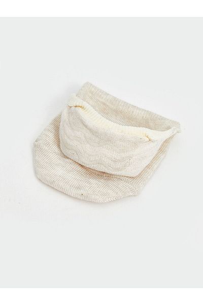 LC Waikiki Printed Women's Ballerina Socks 3-Pack