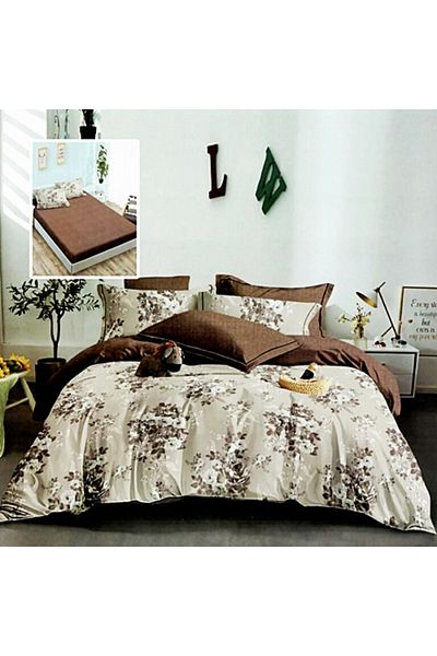 PATONE Finet bed linen, fitted sheet 180x200cm, 6 pieces, double bed, Pucioasa, RAH160-234