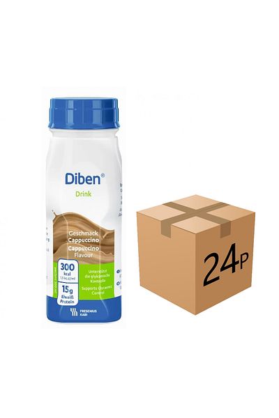 FRESENIUS KABI Diben Food Supplement MUFA, Diben Cappuccino Flavor 200ml FRESENIUS KABI DIBEN DRINK