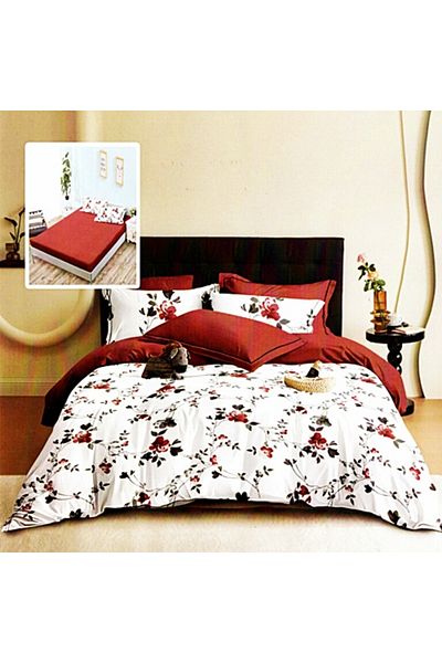 PATONE Finet bed linen, fitted sheet 160x200cm, 6 pieces, double bed, Pucioasa, RAH160-217
