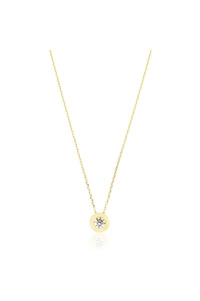 MOHI Fine Jewellery Lant din aur galben de 14k