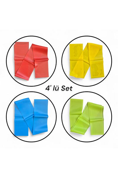 ROZIA Gymnastics Plates Elastic Pilates Band Exercise Aerobic Band Resistance Rubber