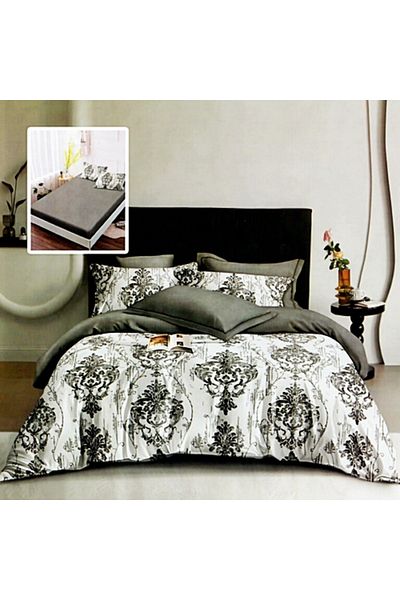 PATONE Finet bed linen, fitted sheet 160x200cm, 6 pieces, double bed, Pucioasa, RAH160-202