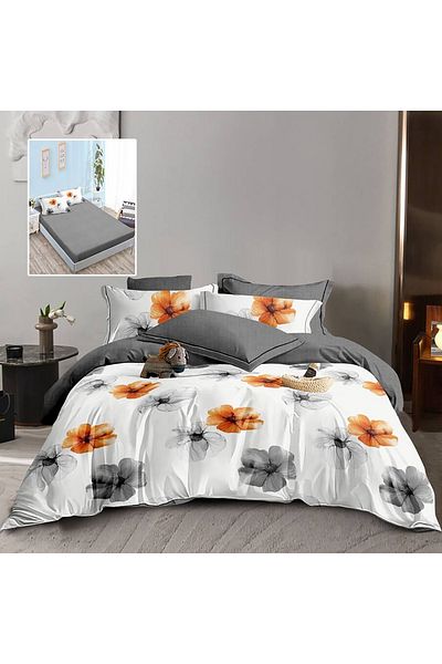 PATONE Finet bed linen, fitted sheet 180x200cm, 6 pieces, double bed, Pucioasa, RAH160-172
