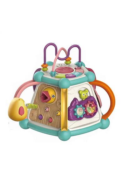 WePro Store Interactive Musical Toy Cube with Activities and Drum