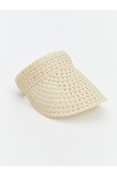 LC Waikiki Women's Straw Visor Hat