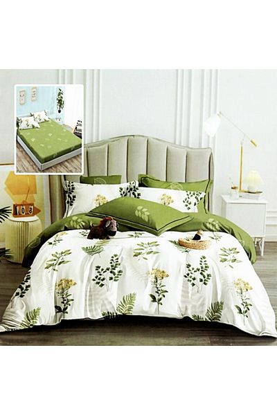 PATONE Finet bed linen, fitted sheet 160x200cm, 6 pieces, double bed, Pucioasa, RAH160-232