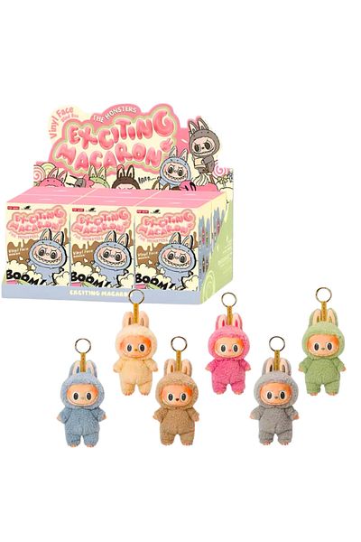 BaoBao Labubu Exciting Macaron Blind Box 18cm – Mysterious and Adorable Collectible Figurine,