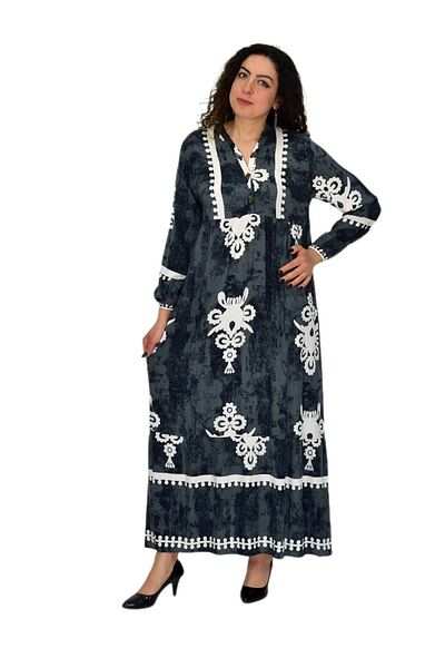 BAGLAN Women's Sleeve Elastic V-Neck Dress Bgl-St04642