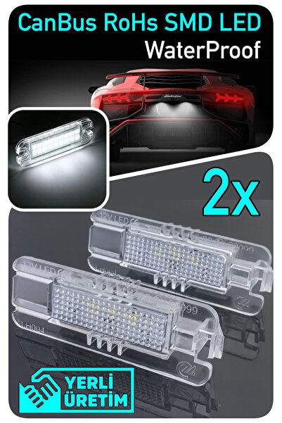 Led Edition Volkswagen Vw Bora Kombi 1998-2005 Canbus Led Plaka Aydınlatma Le...
