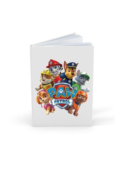 OEM Agenda/Jurnal pentru copii, 100 file, foaie alba, Patrula Catelusilor (Paw Patrol)
