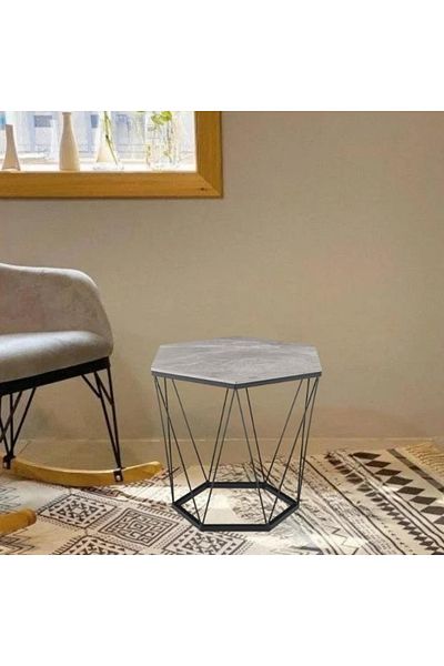 DECORA Ceramic cafe table with a modern and elegant design