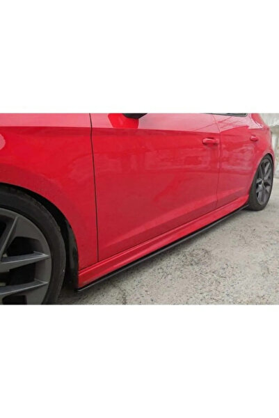 bestuning Vw Golf 7 Mk7 2012- Uyumlu Yan Marşpiyel Altı Lip Plastik Piano Black (çi̇ft)