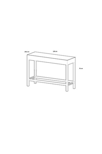 Givayo Mobilya AVENORA DRESUAR - DEMİR AYAKLI