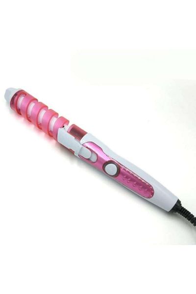 HOZRO Ondulator Electric Ceramic Nova, Pentru Bucle, Usor De Folosit, Putere 35W, Culoare Roz, Hozro