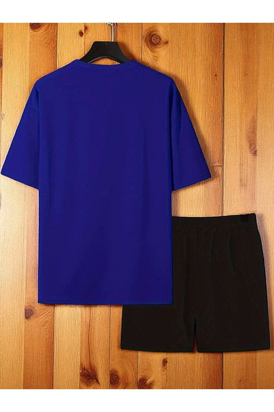 uyguntarz Unisex Dr. AYI Design bedrucktes T-Shirt-Shorts-Set