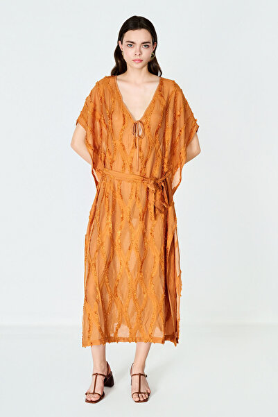 boneqa barcelona Tarçın Jakarlı Elbise