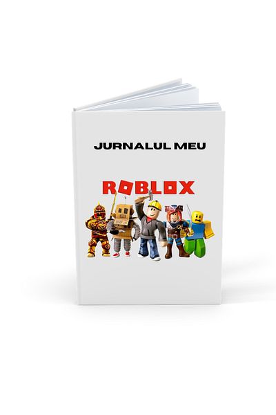 OEM Agenda/Jurnal pentru copii, 100 file, foaie alba, Roblox 2
