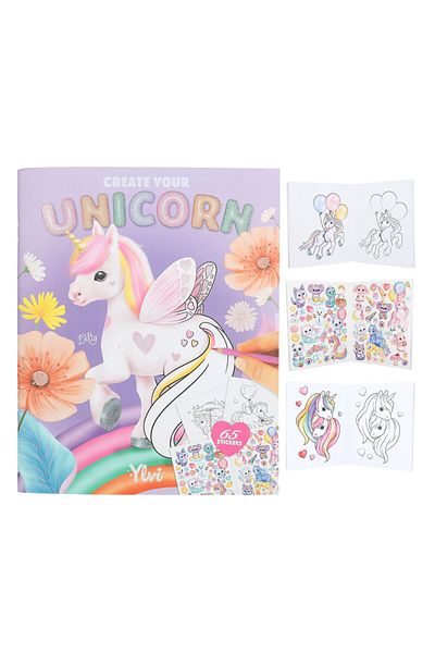 Top Model Ylvi Unicorn Coloring Book 13394