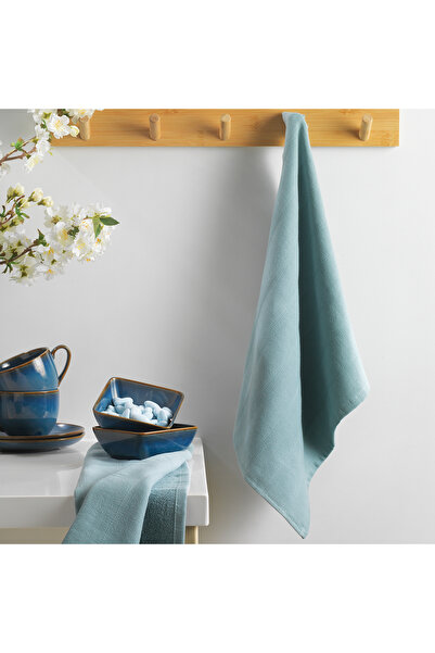 Schafer هوم رومي 2 قطعة قماش تجفيف 40x50 سم-فيروزي