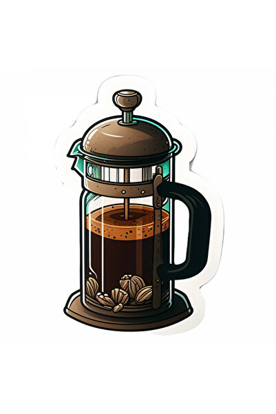 INOVATIX Σετ 8 τεμαχίων, Αυτοκόλλητη κούπα καφετιέρας, INOVATIX®. 6 εκ.