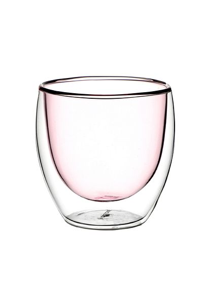 Blackstone Double Wall Drinking Glass Set – 250 ml, 4-Piece Premium Borosilicate Tumblers