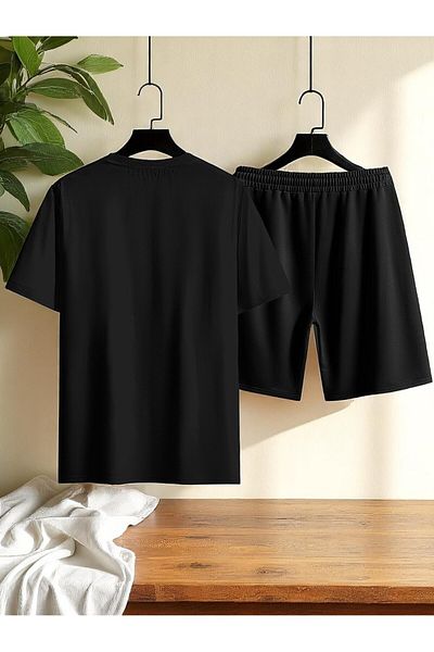 uyguntarz Unisex Σετ σορτς μπλουζάκι με στάμπα Dr. AYI Design