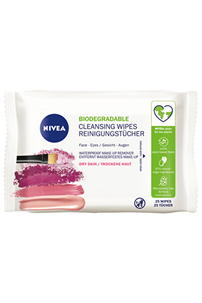 NIVEA Servetele demachiante Nivea Visage Cleansing Delicate, 25 buc