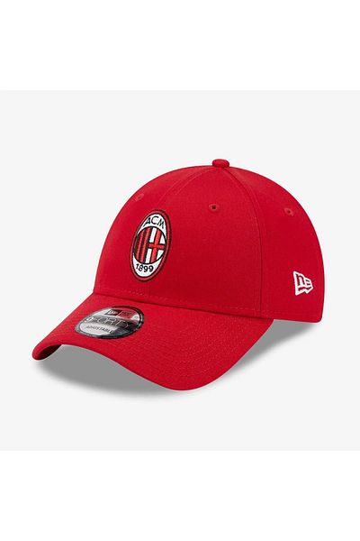 NEW ERA Унисекс червена шапка на Ак Милан