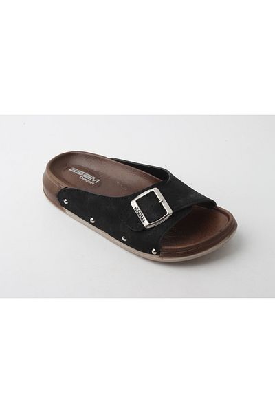 Esem Pu Zenne Single Buckle Slippers