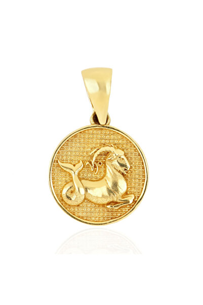 MOHI Fine Jewellery Pandantiv zodia capricorn din aur galben de 14k