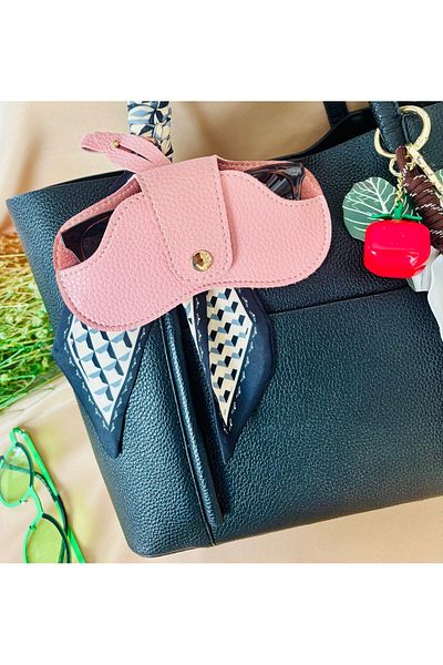 Markiz Takı Colorful Glasses Strap Bag Charm