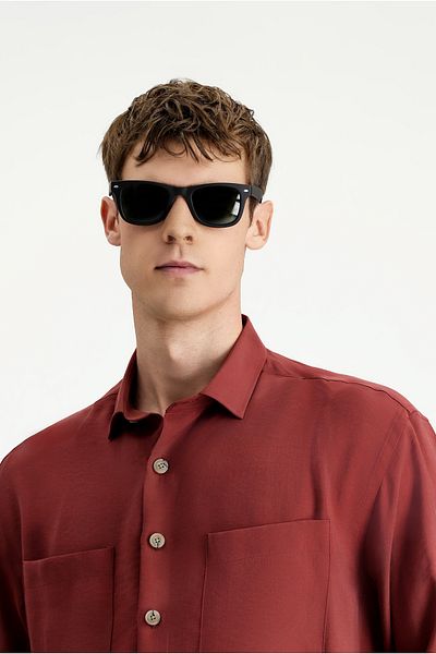Kiğılı Matte Frame Polarized Men's Sunglasses