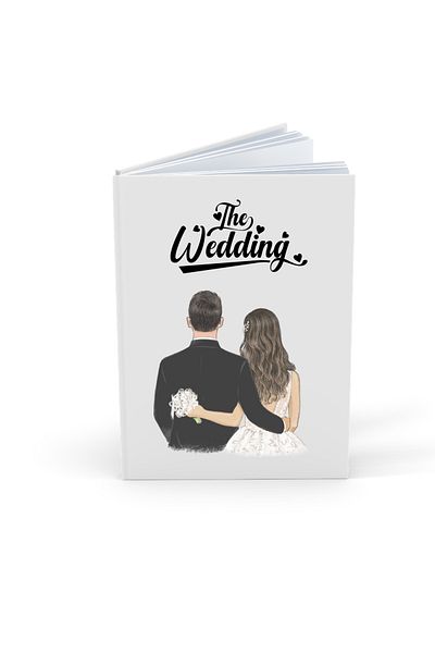 OEM Wedding organizer diary, 100 sheets, white, Wedding Time